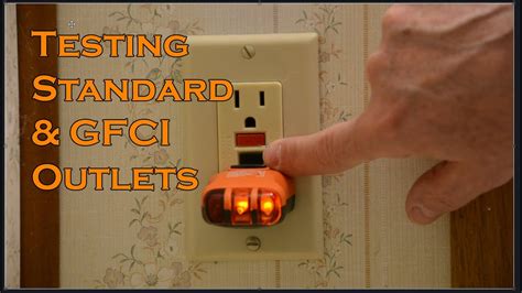 the gfci fits into the standard electrical outlet box|self testing gfci outlet.